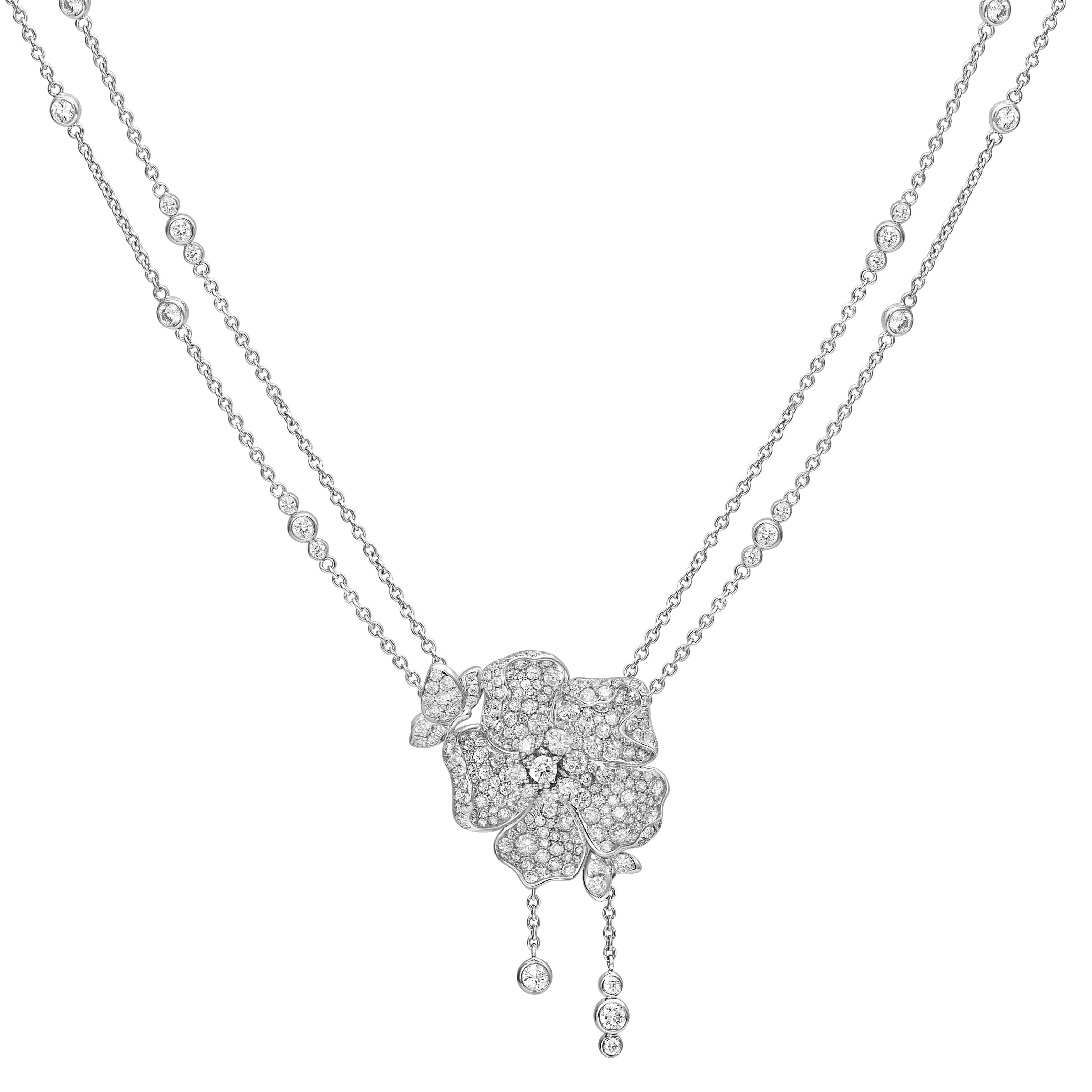 Garden Collection Necklace Diamond 18K