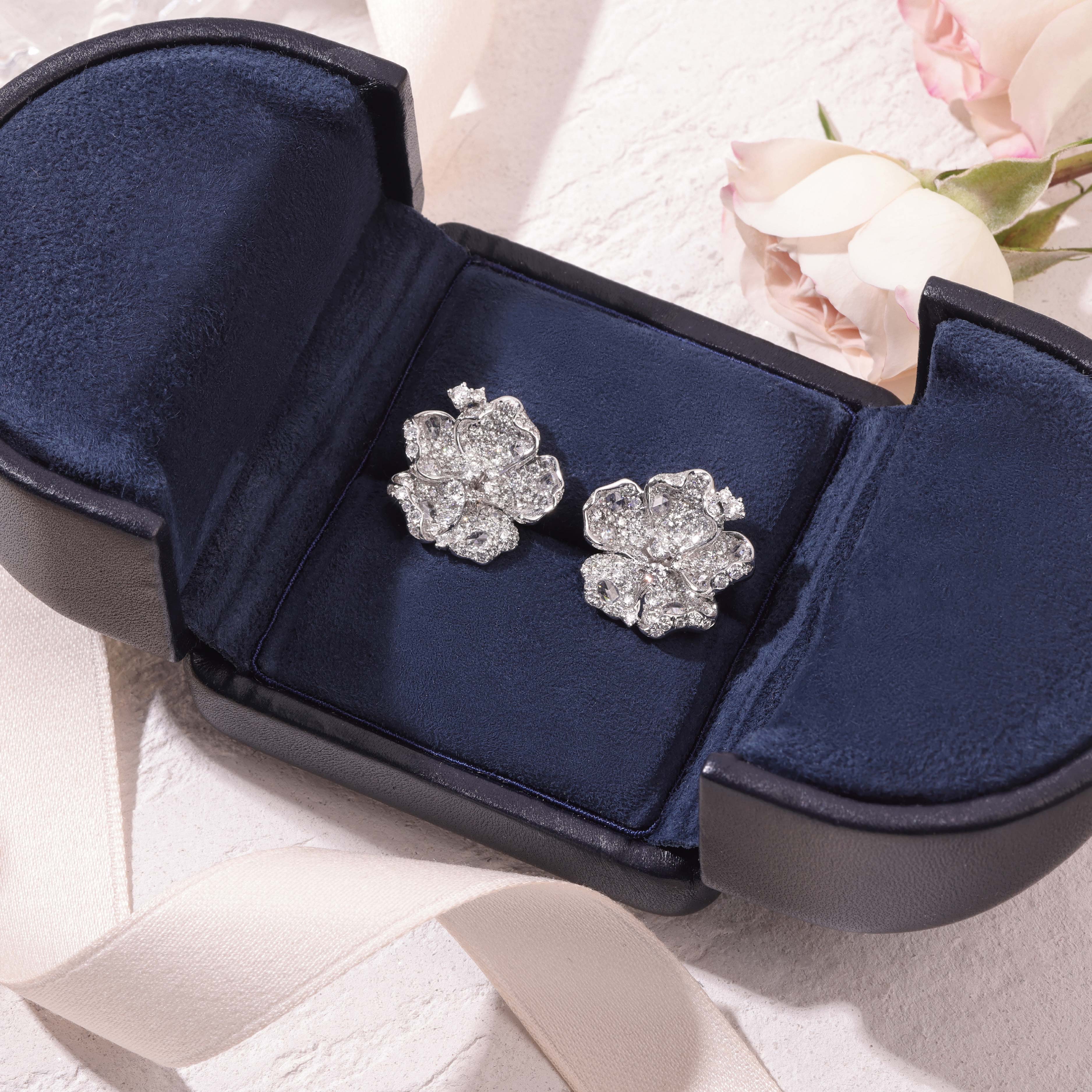 Garden Collection Earring Diamond 18K