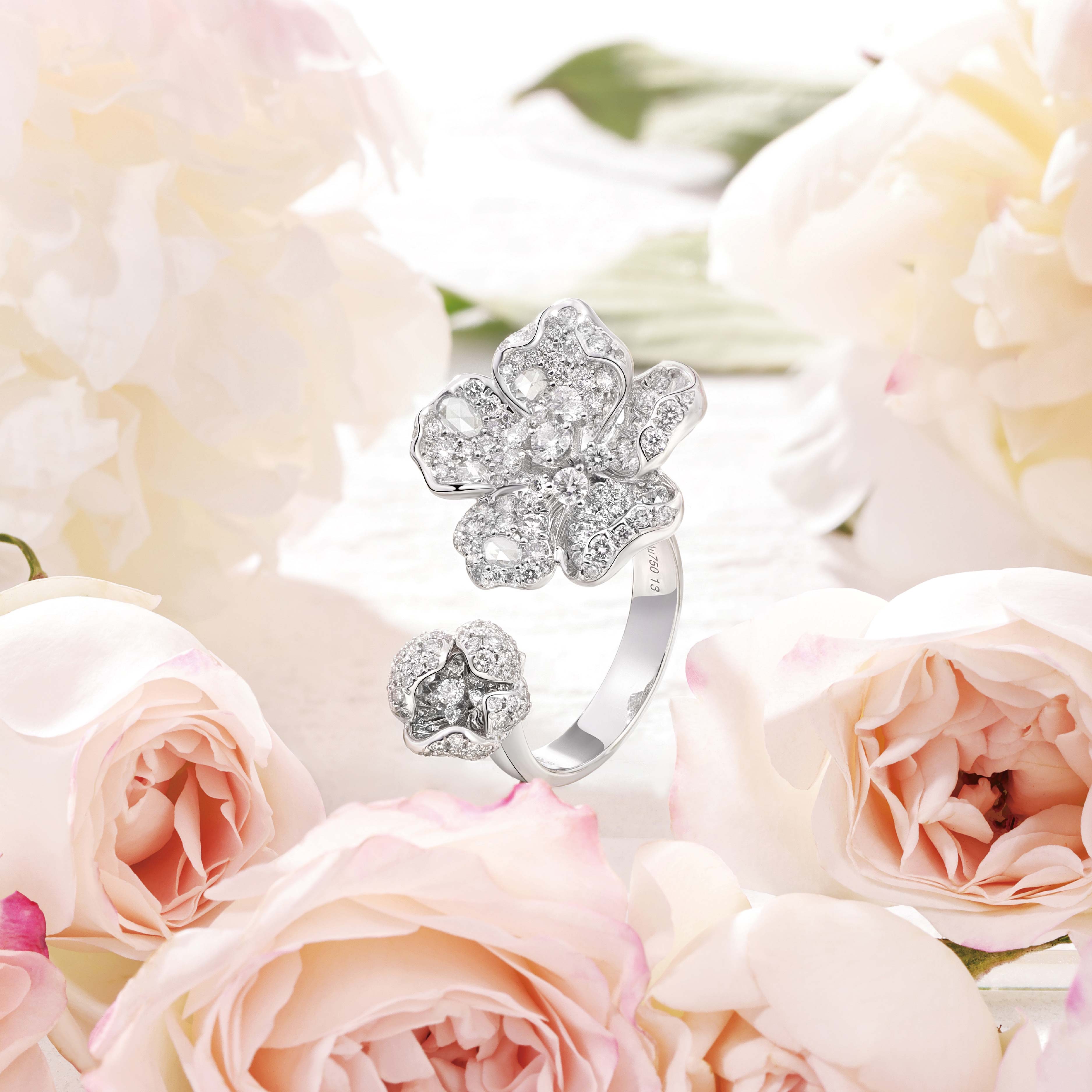 Garden Collection Ring Diamond 18K