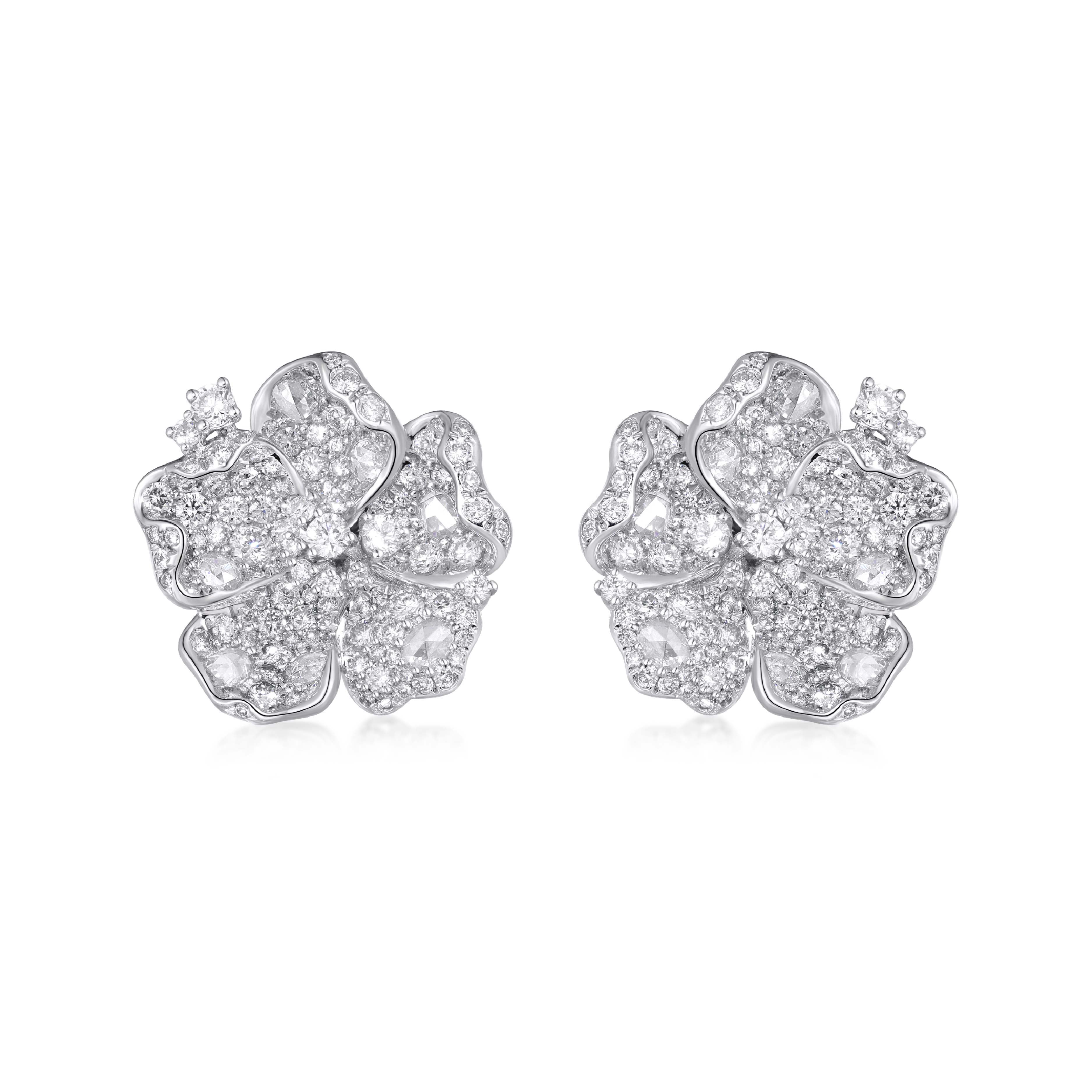 Garden Collection Earring Diamond 18K