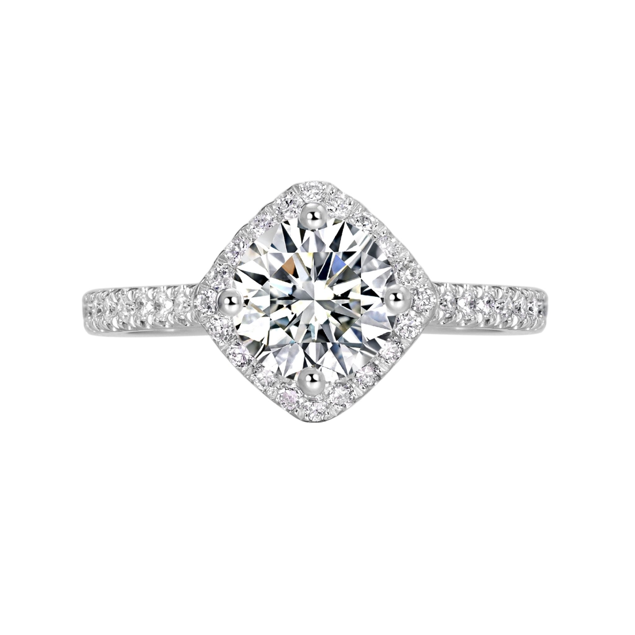 Bridal Collection Ring Diamond 18K - Twinkle Moon Jewelery