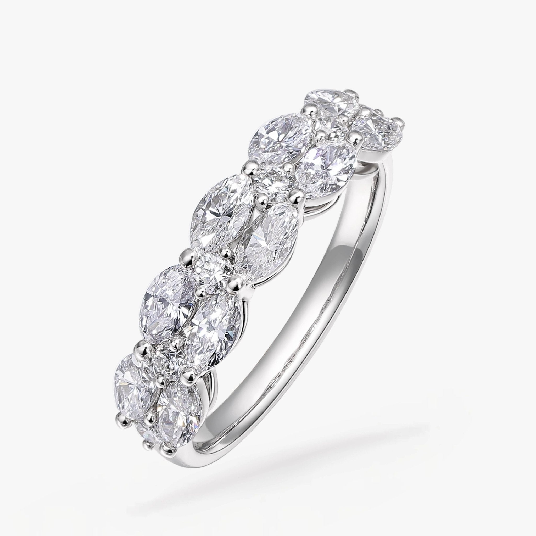 Marquise Bridal Collection Ring Diamond 18K - Twinkle Moon Jewelery