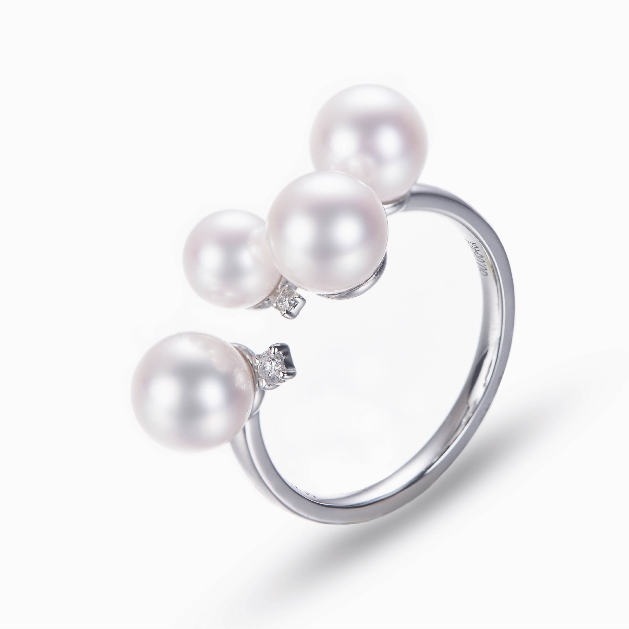 Pearl Ring 18K - Twinkle Moon Jewelery