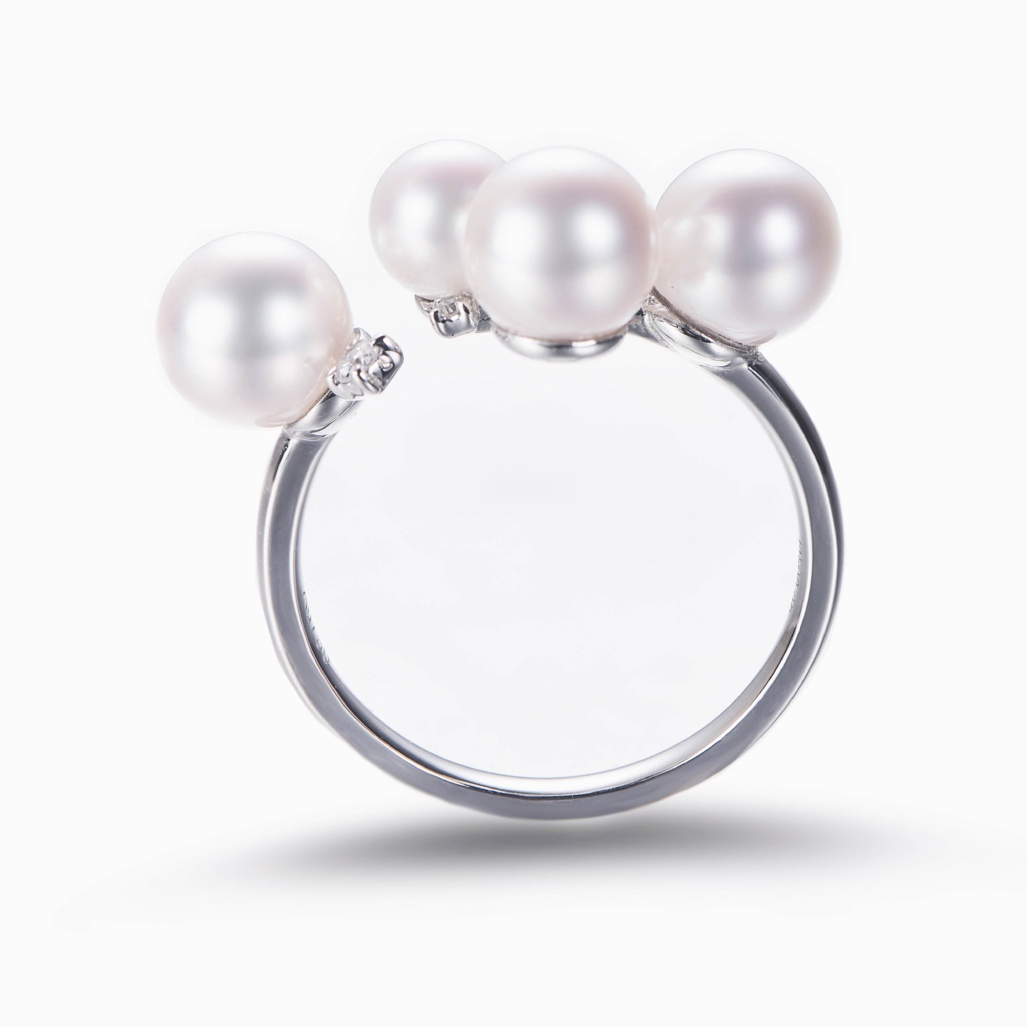 Pearl Ring 18K - Twinkle Moon Jewelery