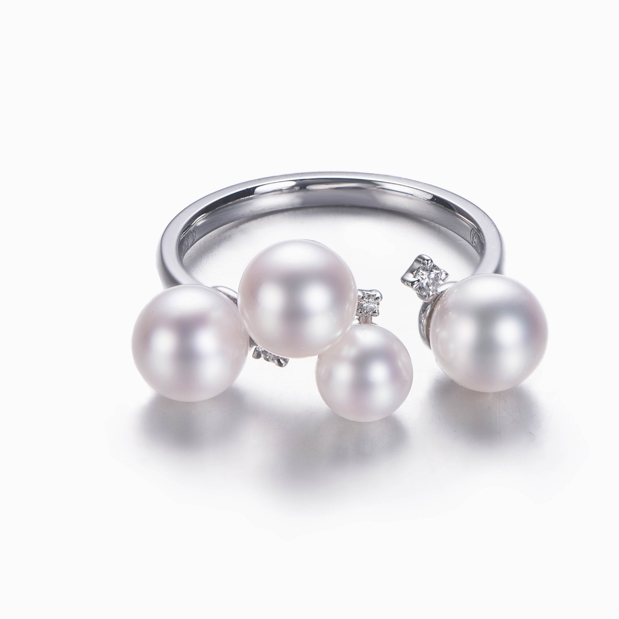 Pearl Ring 18K - Twinkle Moon Jewelery